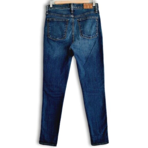 MADEWELL | 10" High-Rise Skinny Blue Jeans Sz 28 - Picture 5 of 12